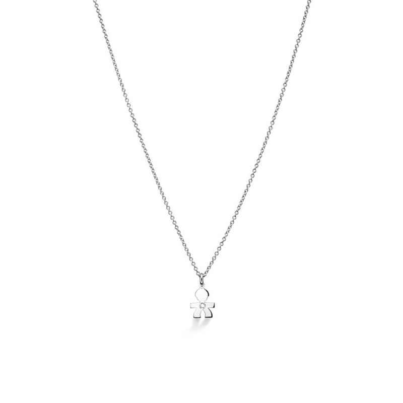 COLLANA BIMBO ORO BIANCO DIAMANTE I PREZIOSI LE BEBE' COLLANA BIMBO ORO BIANCO DIAMANTE I PREZIOSI LE BEBE'