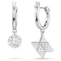 ORECCHINI PENDENTI STELLA E SFERA DONNA SWAROVSKI 