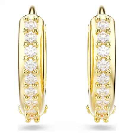 ORECCHINI A CERCHIO PLACCATO COLOR ORO DONNA SWAROVSKI  5697228 SWAROVSKI