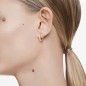 ORECCHINI A CERCHIO PLACCATO COLOR ORO DONNA SWAROVSKI 