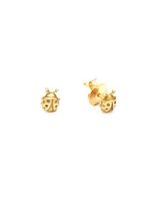 ORECCHINI MINI COCCINELLA DORATO DONNA GIOVANNI RASPINI  11817 GIOVANNI RASPINI