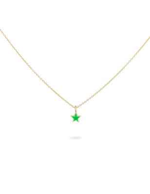 GIROCOLLO STELLA VERDE DONNA RUE DES MILLE COLORFUN GR-023 1STE VE AU RUE DES MILLE