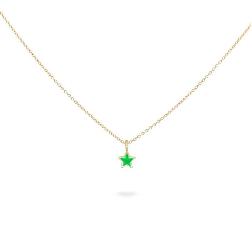 GIROCOLLO STELLA VERDE DONNA RUE DES MILLE COLORFUN GIROCOLLO STELLA VERDE DONNA RUE DES MILLE COLORFUN