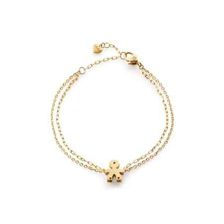 BRACCIALE BIMBO ORO GIALLO DIAMANTE I CLASSICI DONNA LE BEBE'  LBB520 LE BEBE'