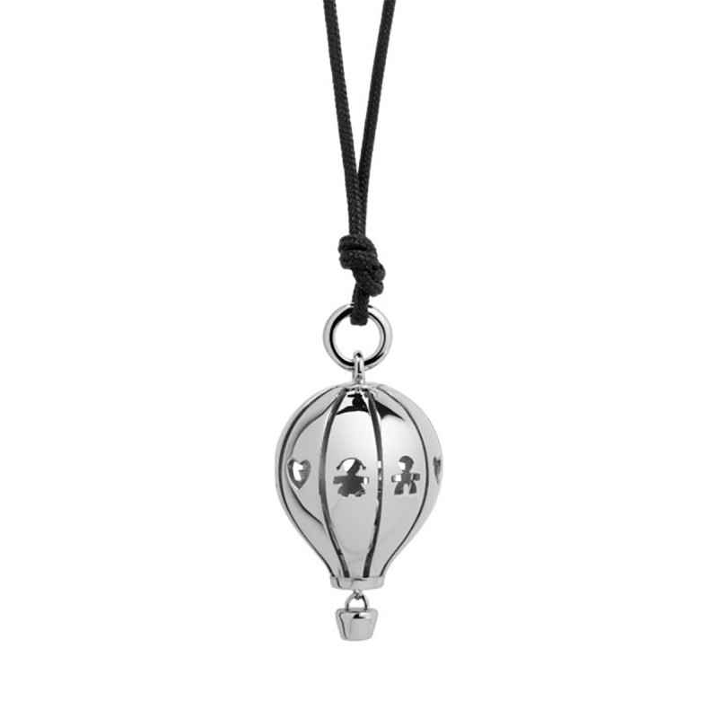 COLLANA SUONAMORE MONGOLFIERA ARGENTO CORDINO LE BEBE' COLLANA SUONAMORE MONGOLFIERA ARGENTO CORDINO LE BEBE'