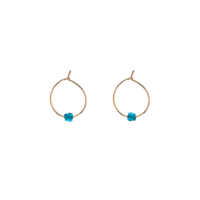 ORECCHINI CERCHIO MADISON SMALL APATITE DONNA ALISIA ORECCHINI CERCHIO MADISON SMALL APATITE DONNA ALISIA