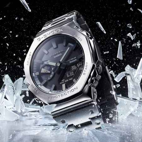 OROLOGIO BLUETOOTH FULL METAL UOMO CASIO G-SHOCK GM-B2100D-1AER CASIO