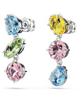 ORECCHINI PENDENTI GEMA DROP MULTICOLOR DONNA SWAROVSKI 