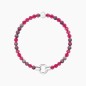 BRACCIALE AGATA FUCSIA STRIATA MAMANONMAMA DONNA KIDULT BRACCIALE AGATA FUCSIA STRIATA MAMANONMAMA DONNA KIDULT