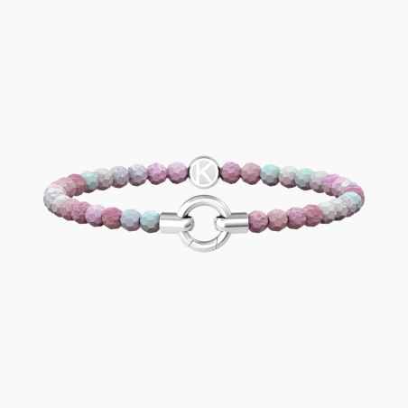 BRACCIALE AGATA ROSA STRIATA MAMANONMAMA DONNA KIDULT  732202 KIDULT