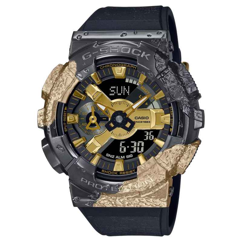 OROLOGIO ADVENTURE'S STONE NERO ORO UOMO CASIO G-SHOCK OROLOGIO ADVENTURE'S STONE NERO ORO UOMO CASIO G-SHOCK