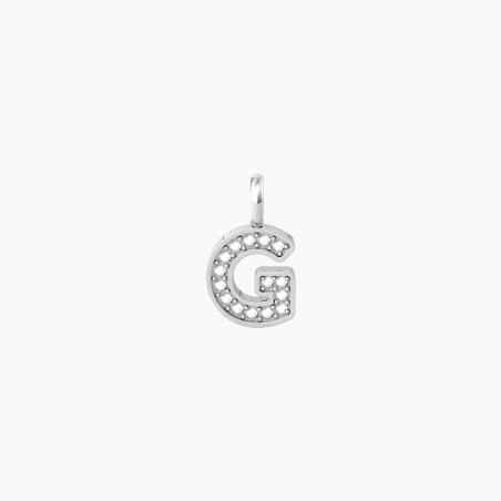 CIONDOLO LETTERA G CON CRISTALLI DONNA KIDULT  741084G KIDULT