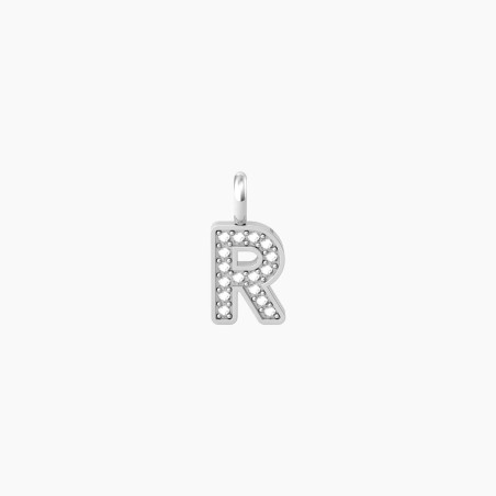 CIONDOLO LETTERA R CON CRISTALLI DONNA KIDULT  741084R KIDULT
