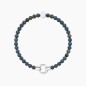 BRACCIALE AGATA AZZURRA STRIATA MAMANONMAMA DONNA KIDULT BRACCIALE AGATA AZZURRA STRIATA MAMANONMAMA DONNA KIDULT