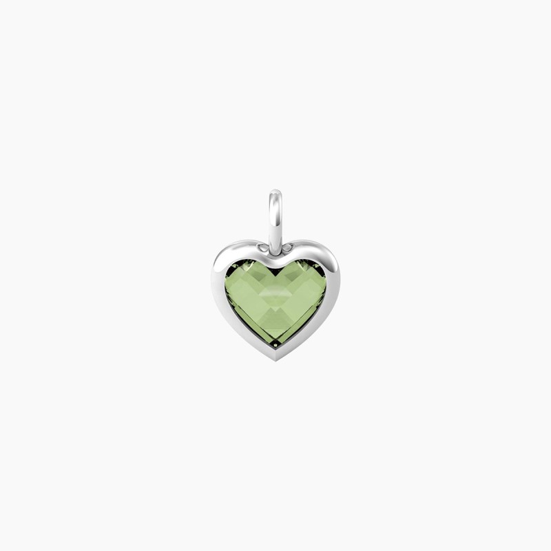 CIONDOLO CUORE VERDE ENERGIA VITA DONNA KIDULT CIONDOLO CUORE VERDE ENERGIA VITA DONNA KIDULT