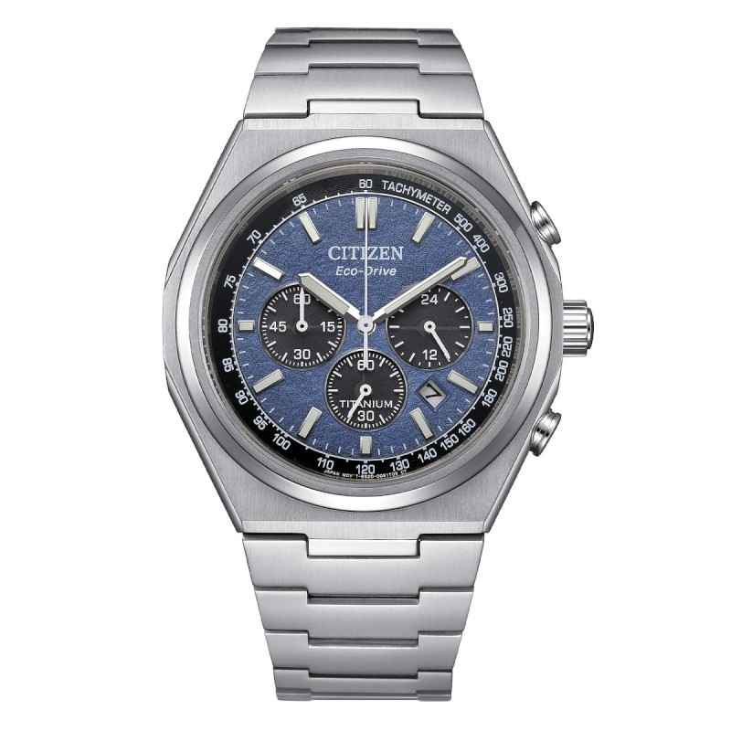 OROLOGIO ECO DRIVE BLU UOMO CITIZEN SUPER TITANIUM