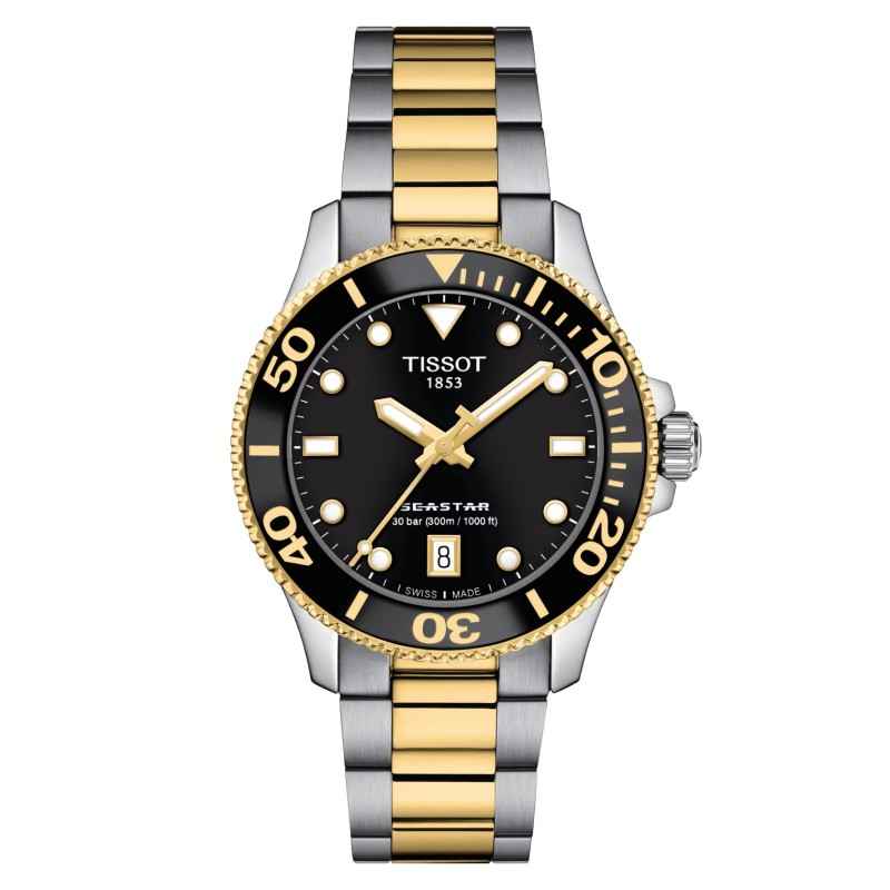 OROLOGIO BICOLORE UOMO TISSOT SEASTAR 1000 OROLOGIO BICOLORE UOMO TISSOT SEASTAR 1000