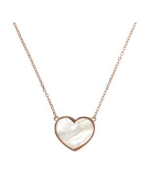 COLLANA PENDENTE CUORE MADREPERLA BRONZALLURE WSBZ01728.WM BRONZALLURE