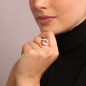 ANELLO A FASCIA CON ZIRCONI MIS.12 DONNA BRONZALLURE 
