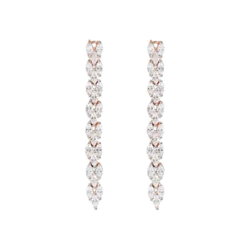 ORECCHINI PENDENTI DESIGN TRECCIA DONNA BRONZALLURE 
