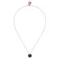 COLLANA PENDENTE TONDO PAVE' NERO DONNA BRONZALLURE COLLANA PENDENTE TONDO PAVE' NERO DONNA BRONZALLURE