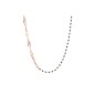 COLLANA LUNGA ROSARIO E MAGLIE ASIMMETRICHE BRONZALLURE