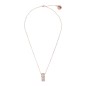 COLLANA PENDENTE DOPPIA ONDA E ZIRCONI DONNA BRONZALLURE 