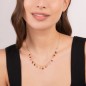 COLLANA PENDENTI TORMALINA MULTICOLORE BRONZALLURE