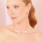 GIROCOLLO CATENA OMEGA ROSE' DONNA BRONZALLURE