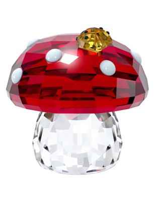 DECORAZIONE FUNGO E COCCINELLE IDYLLIA SWAROVSKI