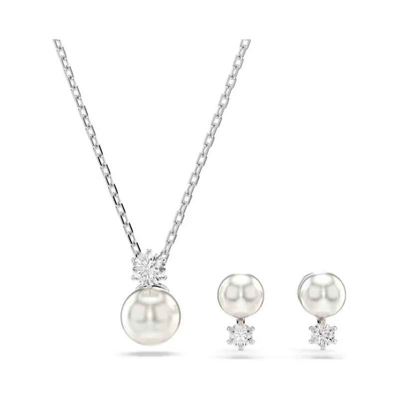 SET CRYSTAL PEARL MATRIX DONNA SWAROVSKI SET CRYSTAL PEARL MATRIX DONNA SWAROVSKI