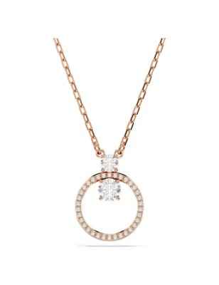 COLLANA PENDENTE CONSTELLA TAGLIO ROUND ORO ROSA SWAROVSKI  5692266 SWAROVSKI