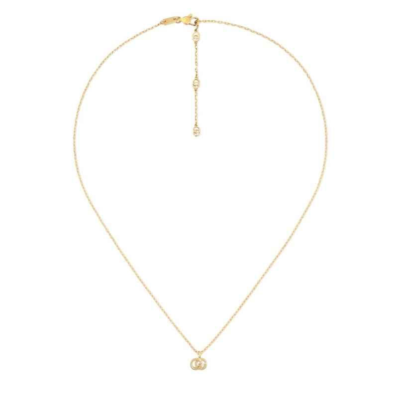 COLLANA ORO GIALLO 18 CARATI DONNA GUCCI GG RUNNING COLLANA ORO GIALLO 18 CARATI DONNA GUCCI GG RUNNING