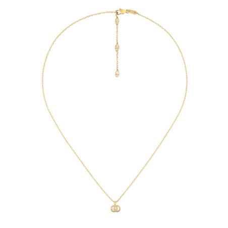 COLLANA ORO GIALLO 18 CARATI DONNA GUCCI GG RUNNING