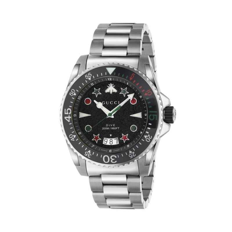OROLOGIO ACCIAIO 45MM UOMO-DONNA GUCCI DIVE OROLOGIO ACCIAIO 45MM UOMO-DONNA GUCCI DIVE
