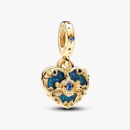CHARM PENDENTE CARROZZA E CUORE DISNEY DONNA PANDORA  763072C01 PANDORA