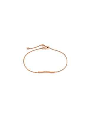 BRACCIALE CON BARRETTA 'GUCCI' ORO ROSA DONNA GUCCI LINK TO LOVE YBA662106002016 GUCCI