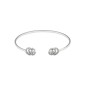 BRACCIALE ORO BIANCO E DIAMANTI DONNA GUCCI GG RUNNING BRACCIALE ORO BIANCO E DIAMANTI DONNA GUCCI GG RUNNING