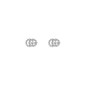 ORECCHINI ORO BIANCO DIAMANTI DONNA GUCCI GG RUNNING ORECCHINI ORO BIANCO DIAMANTI DONNA GUCCI GG RUNNING