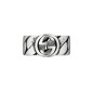 ANELLO IN ARGENTO CON GG 21 DONNA GUCCI INTERLOCKING G ANELLO IN ARGENTO CON GG 21 DONNA GUCCI INTERLOCKING G