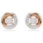 ORECCHINI LOBO DEXTERA TAGLIO ROUND ORO ROSA SWAROVSKI ORECCHINI LOBO DEXTERA TAGLIO ROUND ORO ROSA SWAROVSKI