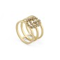 ANELLO ORO GIALLO DIAMANTI 14 DONNA GUCCI GG RUNNING ANELLO ORO GIALLO DIAMANTI 14 DONNA GUCCI GG RUNNING