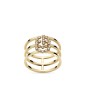 ANELLO ORO GIALLO DIAMANTI 14 DONNA GUCCI GG RUNNING ANELLO ORO GIALLO DIAMANTI 14 DONNA GUCCI GG RUNNING