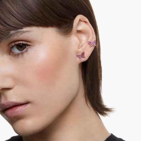 ORECCHINI FARFALLE ROSA DONNA SWAROVSKI LILIA 5636428 SWAROVSKI