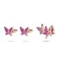 ORECCHINI FARFALLE ROSA DONNA SWAROVSKI LILIA ORECCHINI FARFALLE ROSA DONNA SWAROVSKI LILIA