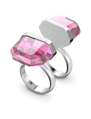 ANELLO LUCENT ROSA RODIO M52 DONNA SWAROVSKI 
