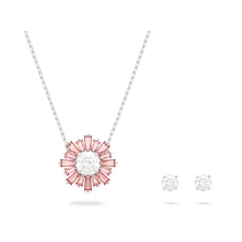 SET SUNSHINE IDYLLIA SOLE ROSA DONNA SWAROVSKI SET SUNSHINE IDYLLIA SOLE ROSA DONNA SWAROVSKI