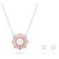 SET SUNSHINE IDYLLIA SOLE ROSA DONNA SWAROVSKI SET SUNSHINE IDYLLIA SOLE ROSA DONNA SWAROVSKI