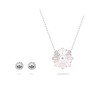SET SUNSHINE IDYLLIA SOLE ROSA DONNA SWAROVSKI SET SUNSHINE IDYLLIA SOLE ROSA DONNA SWAROVSKI