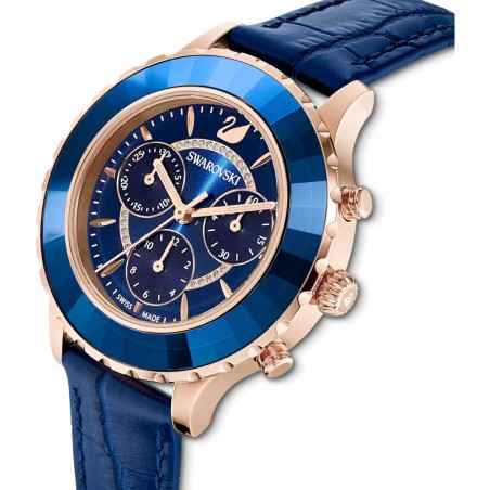 OROLOGIO OCTEA LUX CHRONO BLU DONNA SWAROVSKI 
